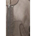 Rick Owens Gray Nylon Bomber