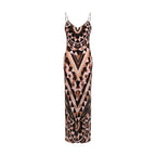 Emilio Pucci Multicolor Silk Long Dress