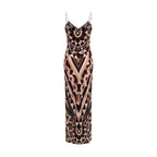 Emilio Pucci Multicolor Silk Long Dress