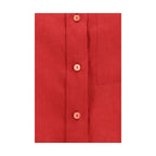 Lardini Multicolor Linen Dress Shirt