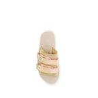 Forte_Forte Multicolor Polyester Strap-On Sandals