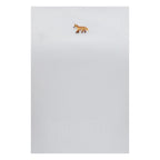 Maison Kitsuné White Cotton Sleeveles T-Shirt