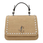 Jimmy Choo Beige Raffia Handbag