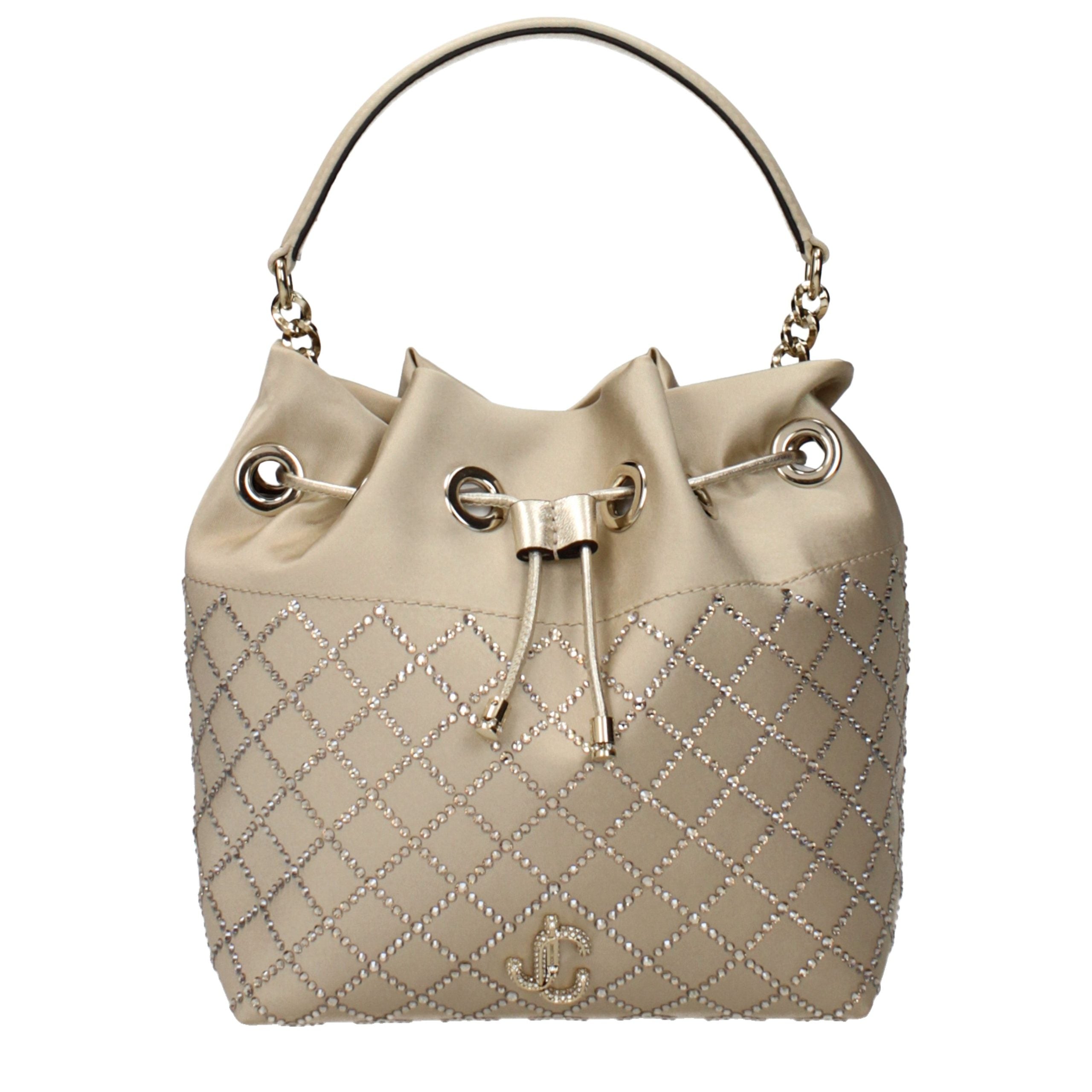 Jimmy Choo Gold Satin Handbag