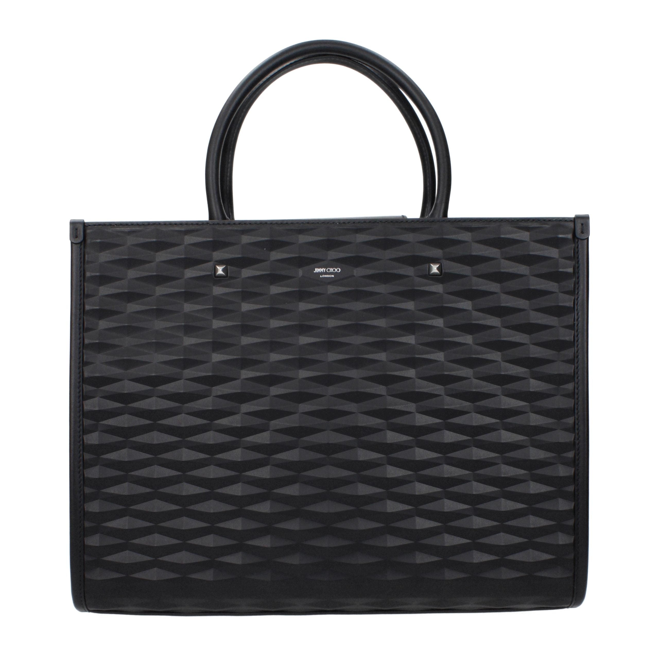 Jimmy Choo Black Leather Handbag