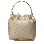 Jimmy Choo Gold Satin Handbag