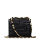 Jimmy Choo Black Leather Shoulder Bag