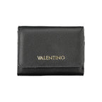 Mario Valentino Black Polyurethane Women's Wallet
