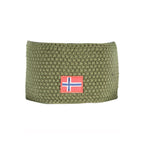 Norway 1963 Green Marabou Headband
