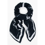 Desigual Black Viscose Scarf