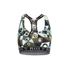 Emilio Pucci Bicolor Polyamide Sport Bra