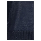 Brunello Cucinelli Blue Cotton Sweatshirt