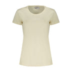 Freddy Beige Cotton Women's T-Shirt