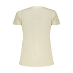 Freddy Beige Cotton Women's T-Shirt