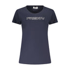 Freddy Blue Cotton Women's T-Shirt
