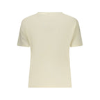 Freddy Beige Cotton Women's T-Shirt
