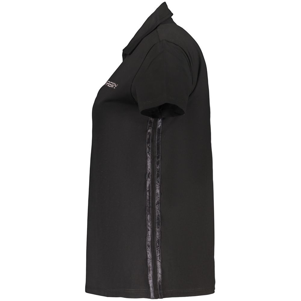 Freddy Black Cotton Women's T-Shirt