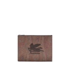 Etro Multicolor Cotton Clutch Bag