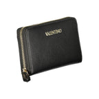 Mario Valentino Black Polyurethane Womens Wallet
