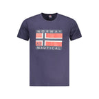 Norway 1963 Blue Cotton T-Shirt
