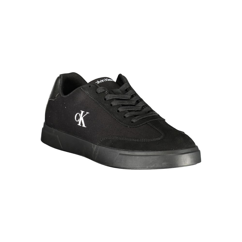 Calvin Klein Black Polyester Athletic Sneakers
