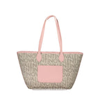 Mario Valentino Beige Poliuretano Women's Shoulder Bag