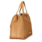 Mario Valentino Brown Polyurethane Women's Bag