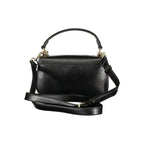 Mario Valentino Black Polyurethane Women's Bag