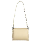 Mario Valentino Beige Polyurethane Women Bag