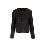 Celine Black Polyamide Coat
