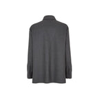 Fendi Gray Cashmere Coat