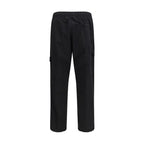 Stone Island Black Cotton Cargo Pants