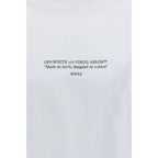 Off-White White Cotton T-Shirt