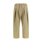 Maison Margiela Beige Polyester Casual Pants