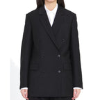 Loewe Black Mohair Coat