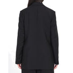 Loewe Black Mohair Coat