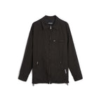 Kenzo Black Cotton Full-Length Jacket