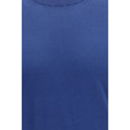 Brunello Cucinelli Blue Cotton T-Shirt