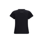 MM6 Black Cotton T-Shirt
