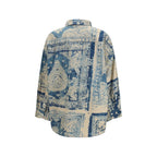 R13 Multicolor Cotton Pattern Shirt