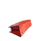 Baldinini Trend Orange Leather Women Handbag