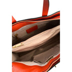 Baldinini Trend Orange Leather Women Handbag
