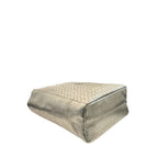 Baldinini Trend Gray Cowhide Clutch Bag