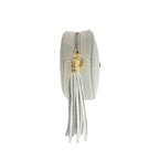 Baldinini Trend White Cowhide Crossbody Bag