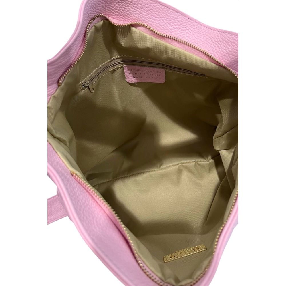 Baldinini Trend Multicolor Cowhide Backpack
