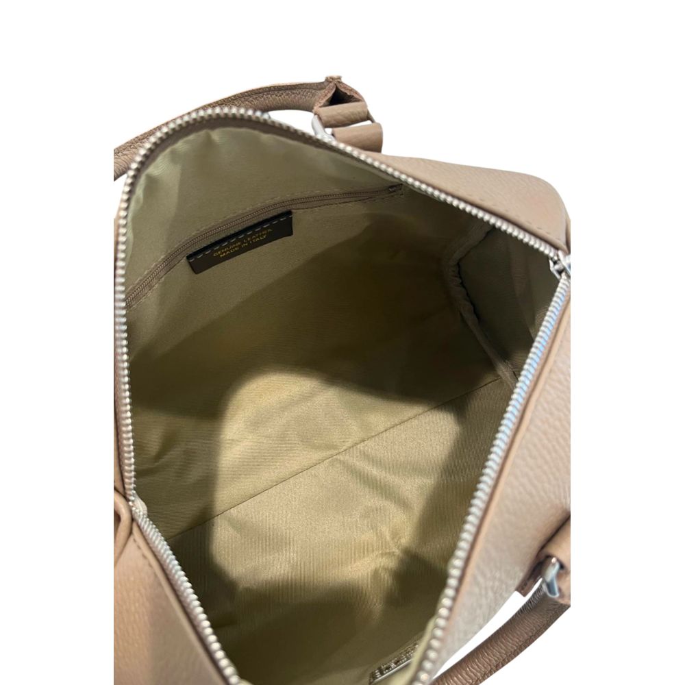 Baldinini Trend Brown Cowhide Shoulder Bag