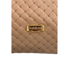 Baldinini Trend Pink Leather Women Handbag