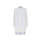Loewe White Cotton Casual Dress