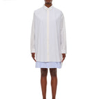 Loewe White Cotton Casual Dress