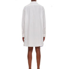 Loewe White Cotton Casual Dress